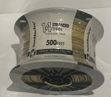 Southwire 500 14 Awg Yellow Stranded Copper T...