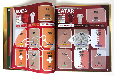 ALBUM FIFA World Cup USA 2026 Hardcover 3R GOLDEN + Full Set 638