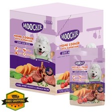 MOOCHIE Wet Dog Food Lamb Sweet Potato Spinach 6 x 9oz Pouch 7.81 per gallon