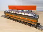 1990 Lionel #19107 Southern Pacific Lighted FULL VISTA COACH CAR LN OB