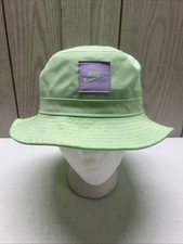 Nike Kids Apex Futura Lime Green Graphic Athletic Active Bucket Hat One Size NWT