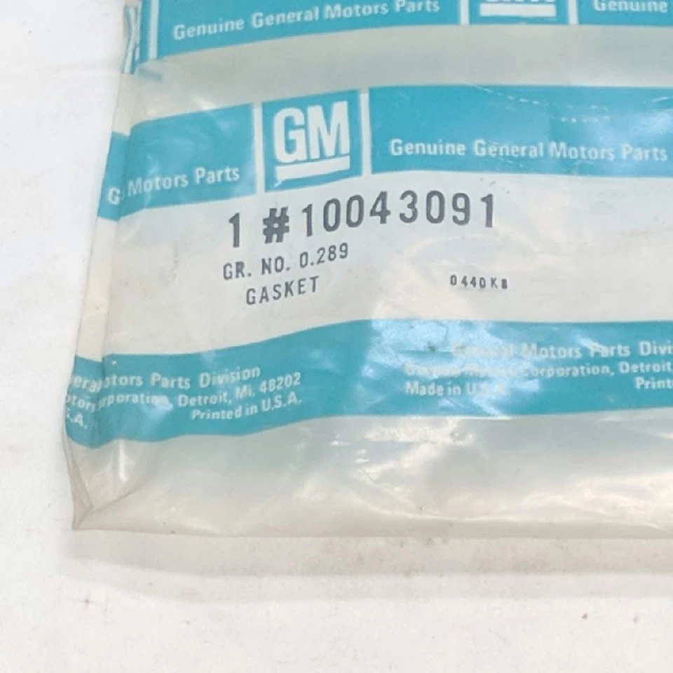 Junta de culata GM 10043091 1979-1992 2,5 L Chevrolet Camaro Pontiac Firebird AMC L4 Foto 4 de 4