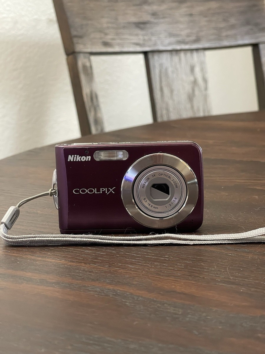 Nikon COOLPIX S210 8.0MP Digital Camera - Plum for sale