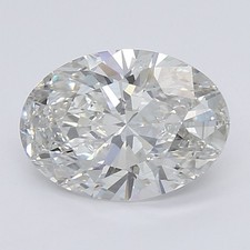 2.36ct Oval Lab Grown Loose Diamond GIA Certified G/VS1 + Free Ring (7421071706) 740.25 per carat