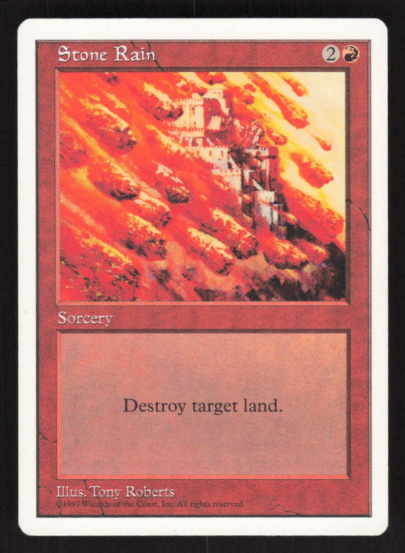 1997 Stone Rain Fifth Edition MTG