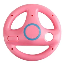 Color Game Racing Steering Wheel for Nintendo Wii Remote Controller Racing Wheel