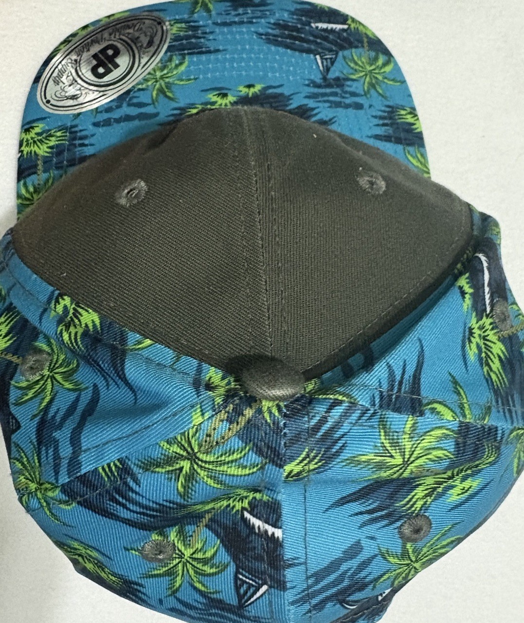 Double Portion Supply Snapback Hat ALOHA Floral T… - image 7
