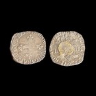 R302 - Monnaie royale française Henri III 1/4 écu 1588 9 Rennes 1574-1589