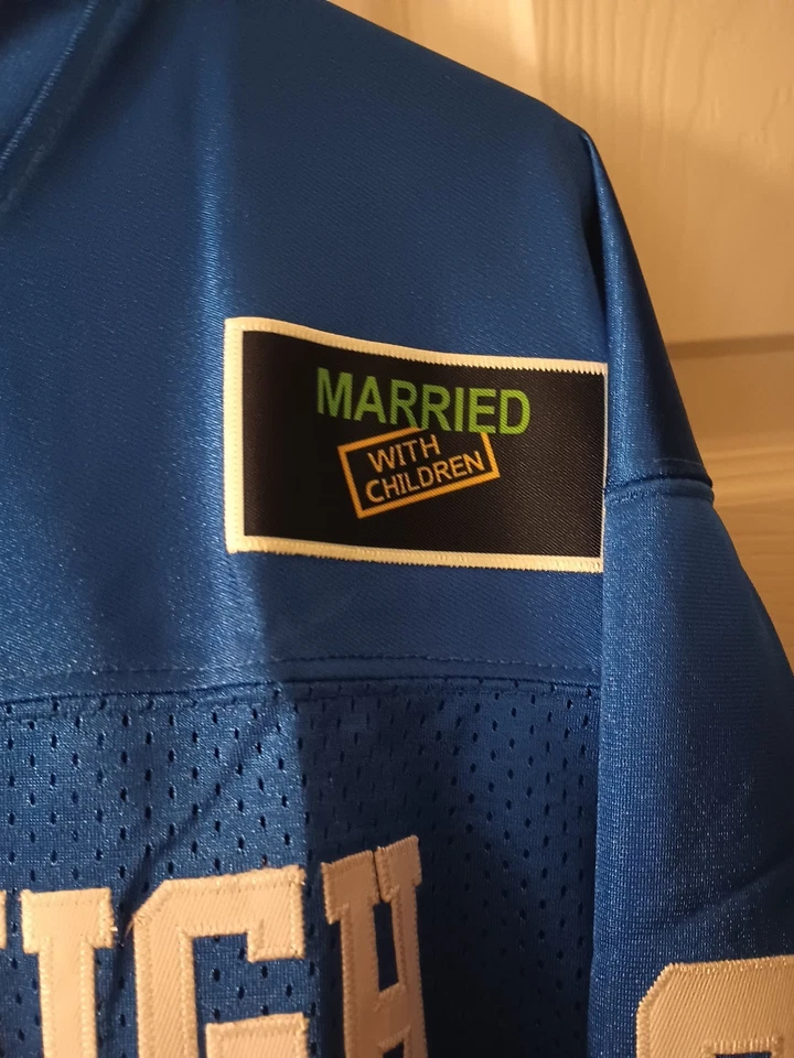 Camiseta deportiva cosida personalizada para hombre XXL 2XL AL Bundy casada con niños nueva Foto 3 de 3