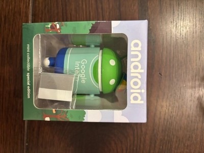 Android Google Intern Special Edition Mini Collectible Google Toy Figure - RARE