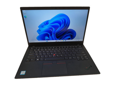 Lenovo ThinkPad X1 Carbon 7th-i5-8265U-16GB DDR4 Ram 256GB NVME SSD W11H *REPAIR