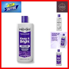 Touch Of Silver Colour Care Conditioner, Purple, 400ml 14.98 per litre