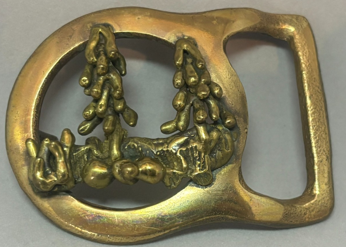 Solid Brass Abstract Trees The Master Works Vinta… - image 4