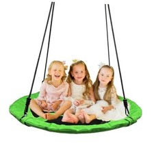 Tree Swing,Saucer Flying Swing 40 Inch for Kids,900D Oxford 900lbs Green