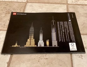 LEGO Architecture Set 21028 New York City Instruction Manual Only 2016