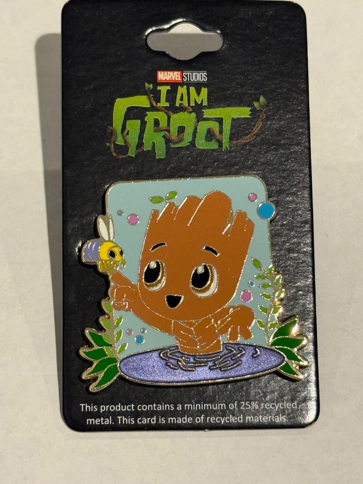 Marvel Studios Guardians of the Galaxy I am Groot in Water Recycled Pin