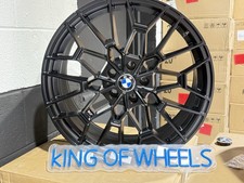 Set Of 4 19 Staggered Black Wheels Rims 5x120for Bmw 3 4 5 Series 3440