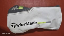 TaylorMade M2 Driver White/Black/Lime Golf Club Head Cover, Excellent