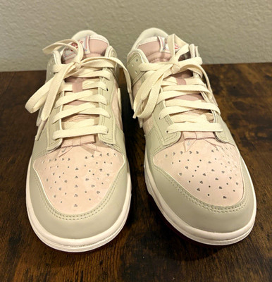 Nike Dunk Low Premium Valentine s Day Pale Ivory Pink Maroon
