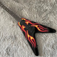Hetfield Hot Rod Electric Guitar Hh Pickup 6 String Mahogany Bodyneck