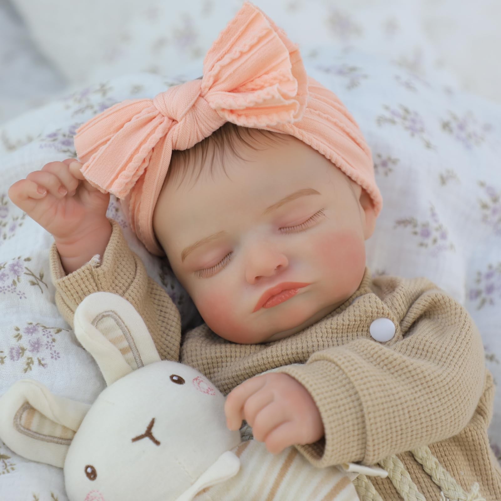 KSBD Lifelike Reborn Baby Dolls20 inch Sleeping Realistic Newborn Baby Dolls,...