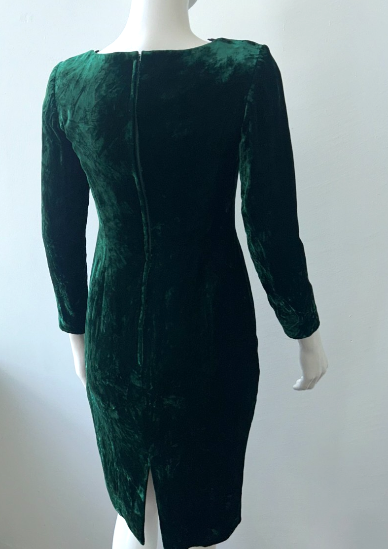 princess diana green velvet dress Do Long GREEN FAIRY DRESS