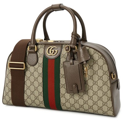 GUCCI Cosmogonie SAVOY Top Handle Tote Bag Shoulder Bowling | eBay