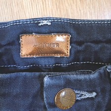 MOTHER Jeans High Waisted Looker Sz 25 Coffee, Tea or Me Dark Wash Denim Casual