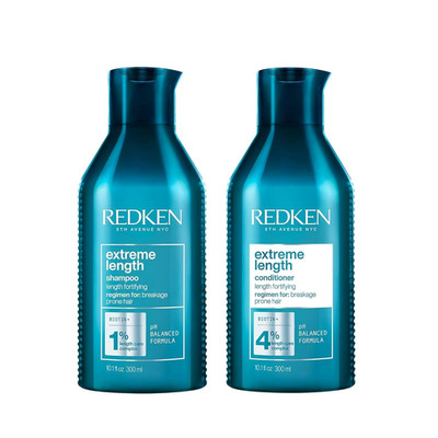 Redken Extreme Length Biotin Shampoo & Conditioner Set for Longer Hair   Promote