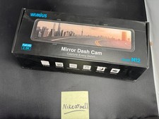 WIMIUS M12 - Mirror Dash Camera w/GPS  Backup Camera NEW in box