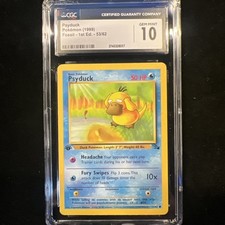Psyduck 53/62 Fossil Regular