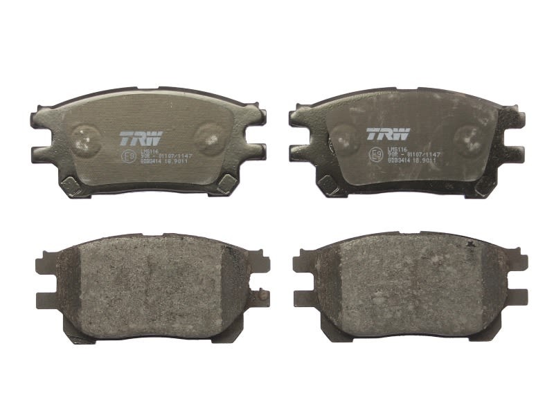 Kit plaquettes de frein TRW GDB3414 pour rénovation freinage Toyota Previa 2.4