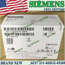 New Siemens 6ES7 231-4HD32-0XB0 6ES7231-4HD32-0XB0 S7-1200 Analog input SM 1231