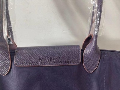 Longchamp Le Pliage Club Shoulder Bag M Bilberry Nylon Purple New