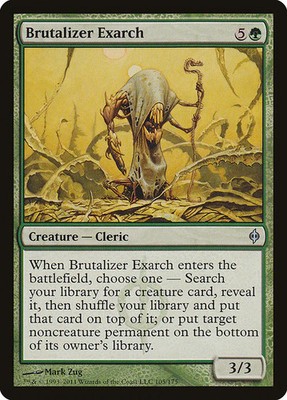 Magic/MTG Brutalizer Exarch NPH-105 Uncommon Englisch Excellent