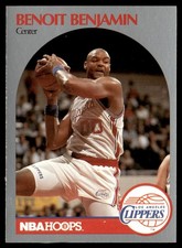 1990-91 Hoops Benoit Benjamin Los Angeles Clippers #142