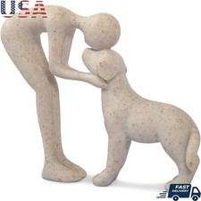 Dog Memorial Figurine Unique Design Friendship Sympathy Gift Resin Home Decor US