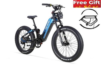 Cyrusher Trax2.0 26 Zoll 52V 20AH Mountain All Terrain Air shock Electric Bike
