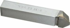 Made in USA 3/4 x 3/4" Shank, Pointed Nose Single Point Tool Bit D-12, Grade C2