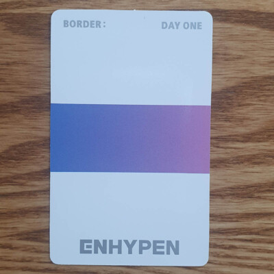Jay Official Photocard Enhypen Border : Day One Kpop Genuine | eBay