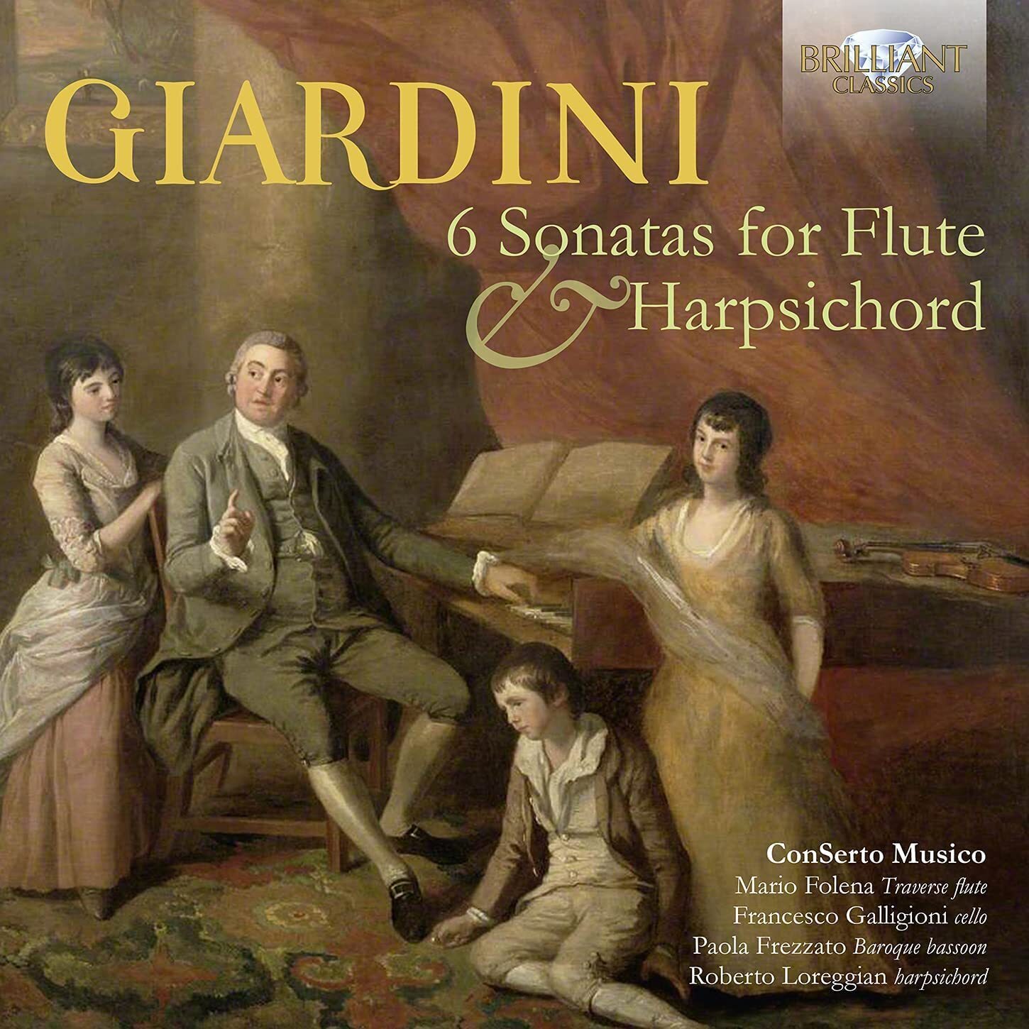 Thumbnail - Felice Giardini Giardini: 6 Sonatas For Flute & Harpsichord (cd) Album