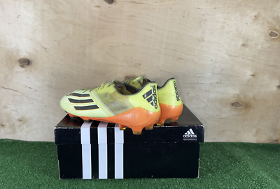 Adidas adizero F50 FG D67119 US10 UK9.5 Green boots Cleats mens