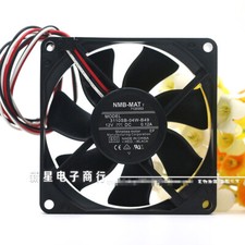 1pcs NMB 3110SB-04W-B49 8CM 12V 0.12A 8025 double ball cooling fan 3pin
