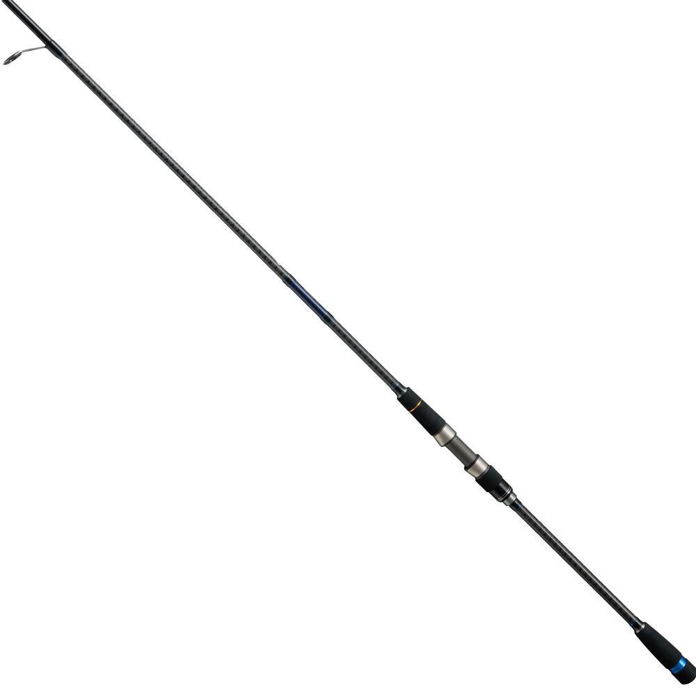 alpha tackle /stuark伸縮可能な釣り竿 青 銀 Alpha Tackle CRAZEE FLATFISH S1062M Surf Spinning Rod | eBay