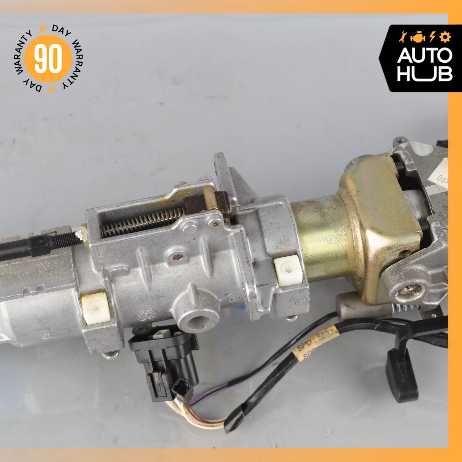 00-04 Aston Martin DB7 Vantage Steering Wheel Column w/ Lock Set OEM 23k