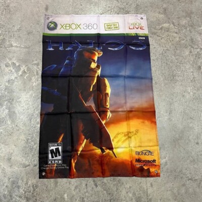 Halo 3 Custom Wall Flag Banner Tapestry 2 x 3 Ft, Xbox 360