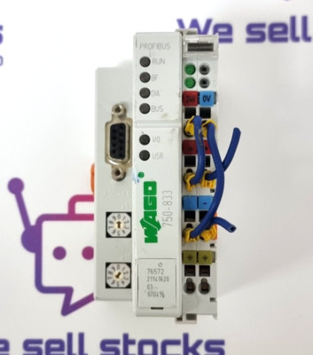 WAGO 750-833 PROFIBUS Slave Controller