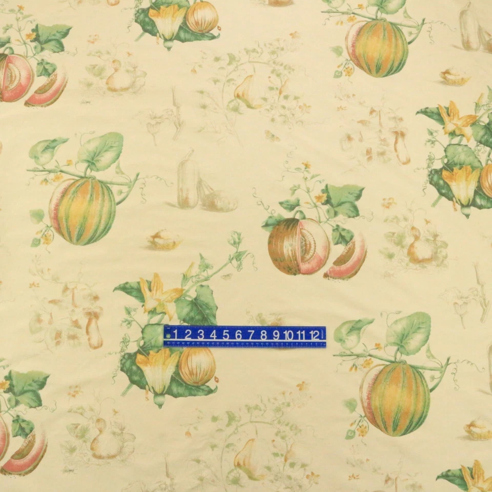 KRAVET SEDA CALABAZA FUTURO VENECIANO ROJO FRUTO 100% SEDA ESTAMPADO TELA POR 54"W Foto 3 de 4