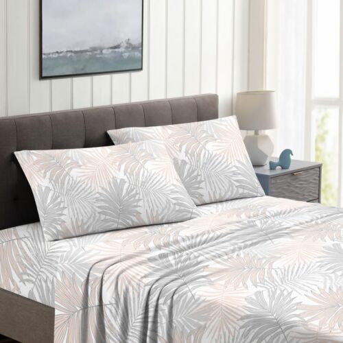 Juegos de 4 hojas de microfibra Coastal Print - Imagen 5 de 7