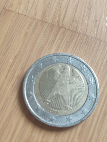4 pièces euro  Charles de Gaulle 2020 - Mozart 2009- aigle 2002 ( 1 et 2 euros) - Picture 4 of 5